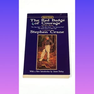 Vintage Stephen Crane Red Badge of Courage Paperback - Good Condition