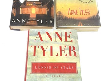 Anne Tyler Hardcover Books: Vintage Fiction - Pre-Owned Set of 3