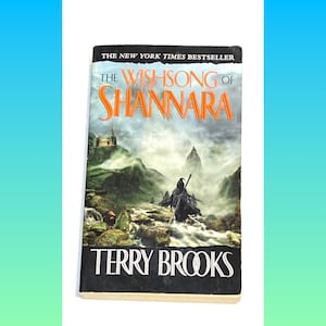 The Wishsong of Shannara - Terry Brooks - Vintage Paperback Fantasy Novel - Classic Literature - Pre Owned Book - Very Good Condition