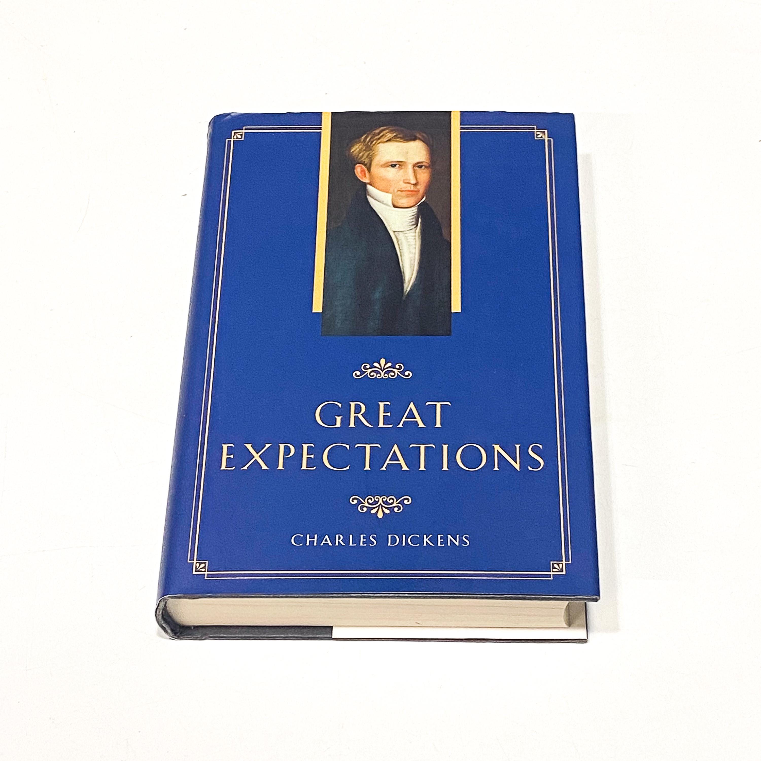 Vintage Hardcover Charles Dickens Book Great Expectations Good