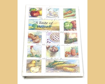 Used Cookbook - A Taste of Heaven - United Methodist Church Covington Georgia 2002 Vintage  Recipe Cook Book PreOwned Good
