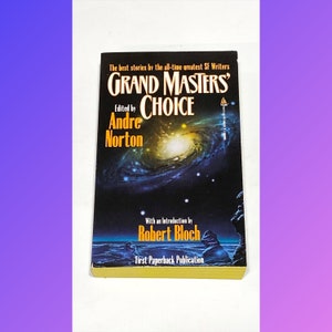 Grand Masters Choice - Andre Norton - SF Compilation - Science Fiction Book - Sci Fi Paperback - Vintage Paperback Book - Pre Owned Book