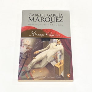 Used Fiction Paperback Book - Strange Pilgrims - Gabriel Garcia Marquez - Contemporary Fiction - Classic Novel - Vintage Pre Owned - Good
