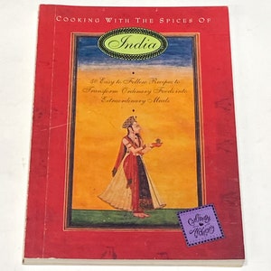 Used Cookbook - Vibrant Flavors: Cooking with the Spices of India, Culinary Alchemy - Paperback Vintage - Pre Owned Good