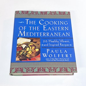 Used Cookbook - The Cooking of the Eastern Mediterranean - Vintage - Paula Wollfert - Pre Owned Good Condition