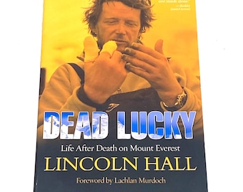 Dead Lucky - Lincoln Hall - vintage paperback - Mount Everest survival