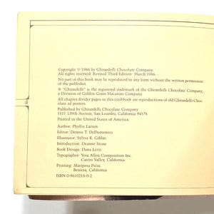 The image is a book cover for a book titled "Girardelli Chocolate Company".