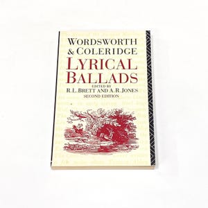 Wordsworth & Coleridge Lyrical Ballads - Poem Book of Poetry Collection - Preowned Good  - Vintage Paperback Book