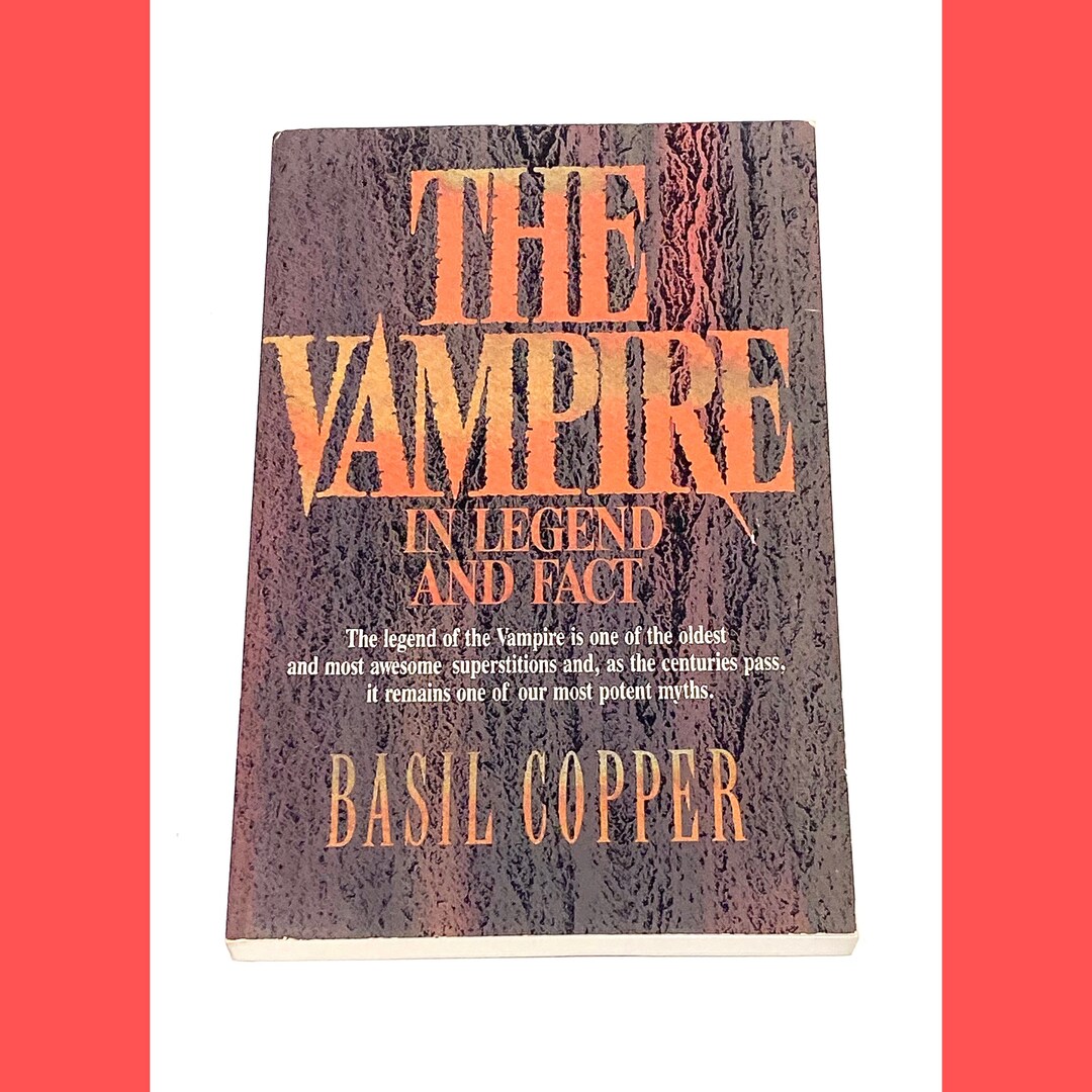 The Vampire in Legend and Fact - Basil Copper - Vintage Paperback Book ...