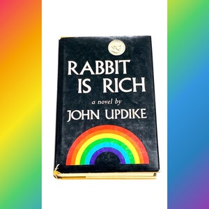 Rabbit is Rich - John Updike - Vintage Hardcover Book - Very Good Condition
