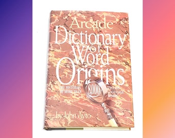 Dictionary of Word Origins Hardcover - John Ayto - Pre Owned Used Book - Very Good Condition