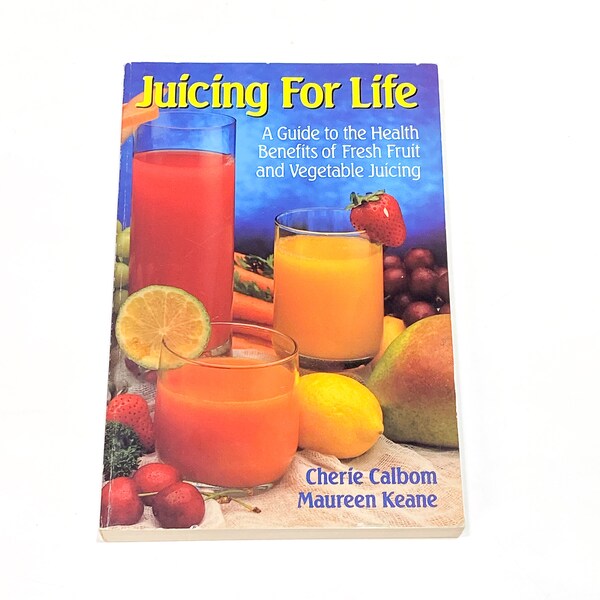 Vegetable Juice Book Etsy