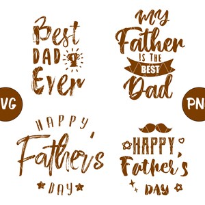 Father&#39;s DAY designs/ greeting card/father&#39;s day quotes/ father&#39;s day print files/PNG/SVG/commercial use