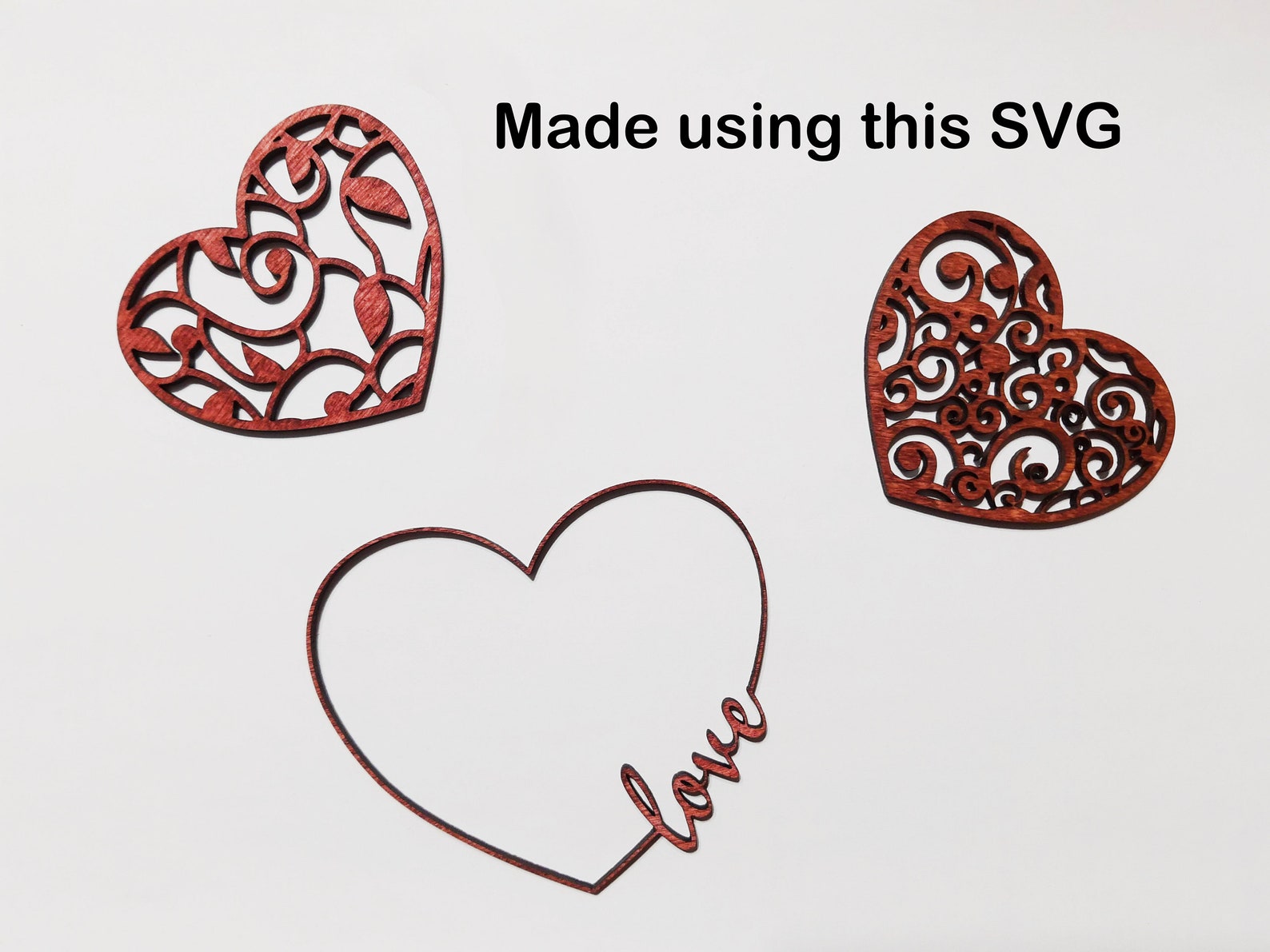 Heart SVG Heart Silhouette Heart Bundle SVG Heart | Etsy