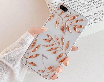 Rose Gold Phone Case Etsy