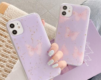 Pink Butterfly Case Etsy Pink Butterfly Case Etsy