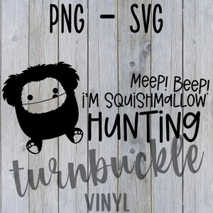 Benny the Bigfoot - Squish Hunting | SVG Cut File