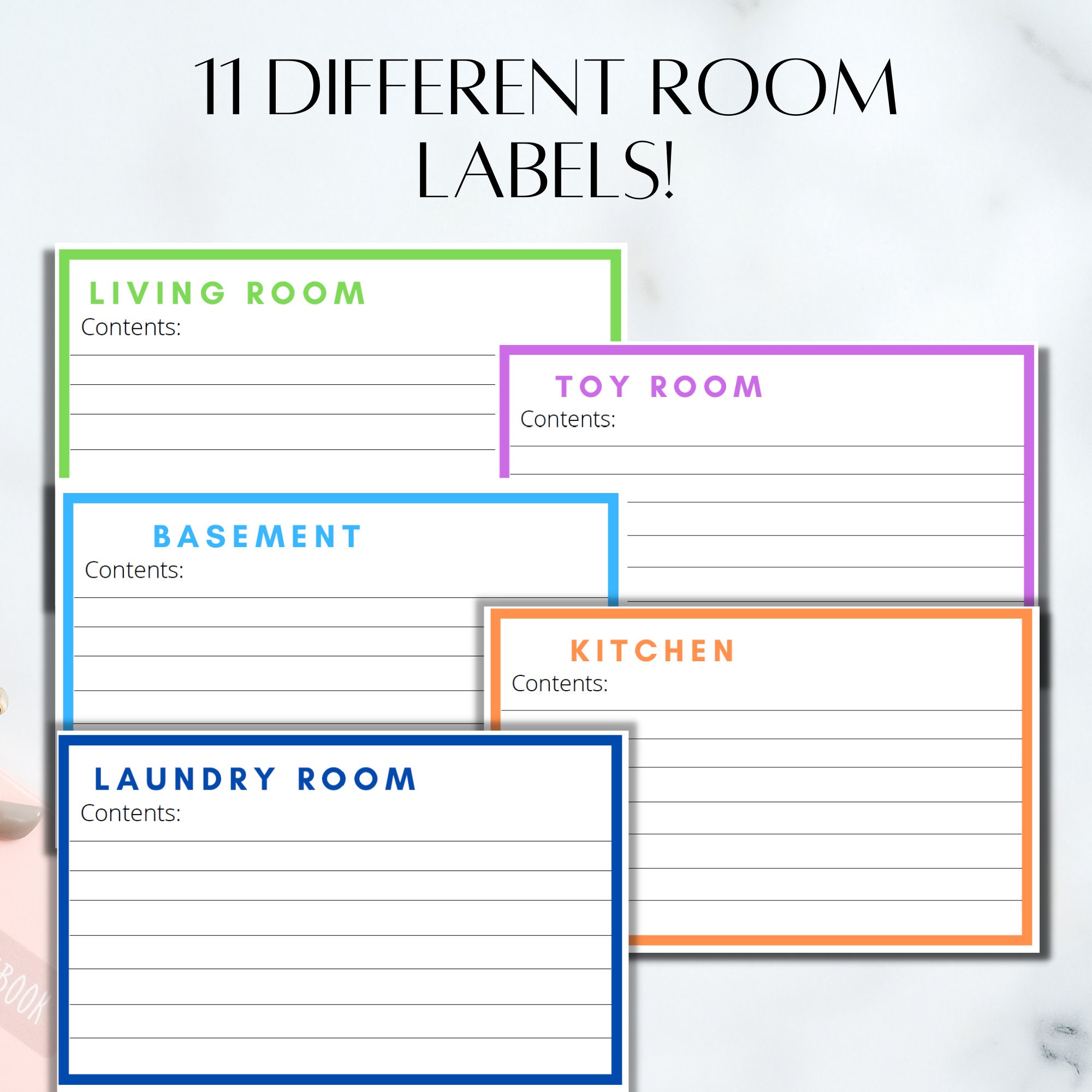 Printable Moving Inventory Labels Moving Stickers Moving Etsy