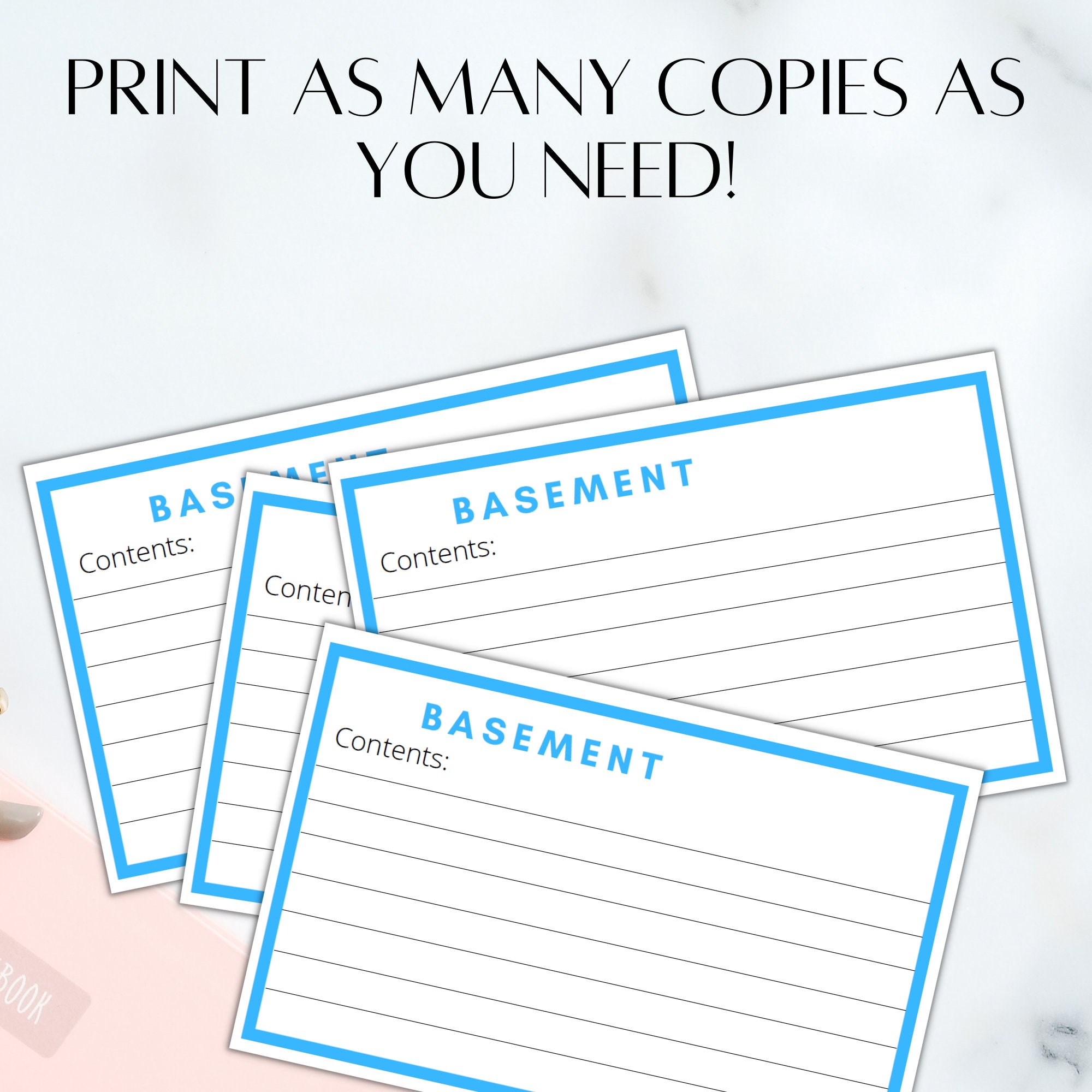 printable moving inventory labels moving stickers moving etsy