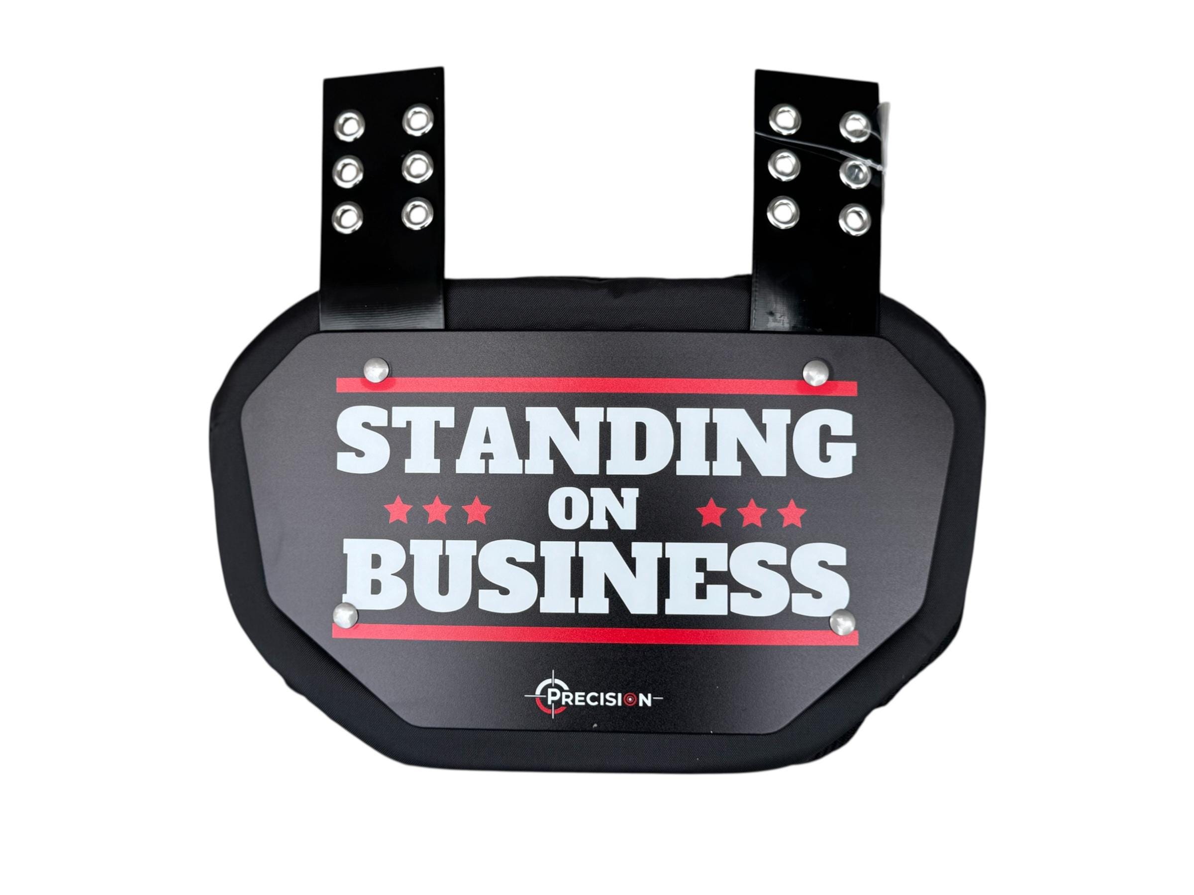 QWOS Football Back Plate - Adult Lower Back Protector Pads For Football Players