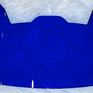 Precision Football Helmet Visor, Cobalt Blue