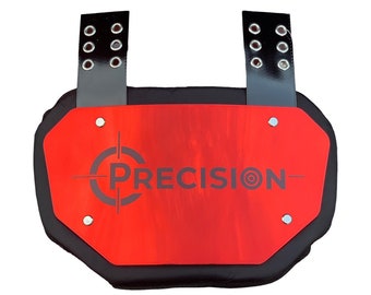 Precision Back Plate - Rear Protector Lower Back Pads for Football Players **ADULT & TEEN**