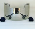 Precision Smokey Mirrors 2.0, Football Helmet Visor