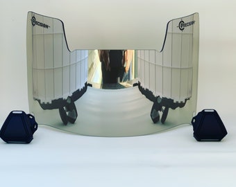 Precision Smokey Mirrors 2.0, Football Helmet Visor
