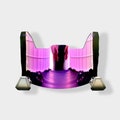Precision Football Helmet Visor, Amethyst Grape