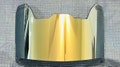 Precision Football Helmet Visor, Mirror Gold