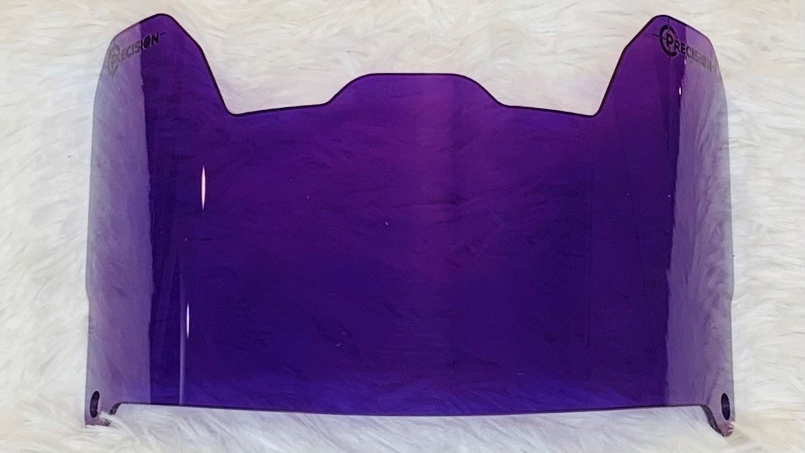Precision Football Helmet Visor Purple Haze Etsy