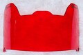 Precision Football Helmet Visor, Red Rose