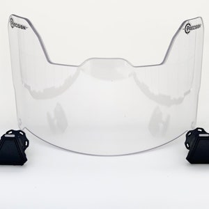 Precision Football Helmet Visor, Crystal Clear
