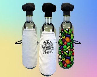 Blank Bottle Apron Etsy