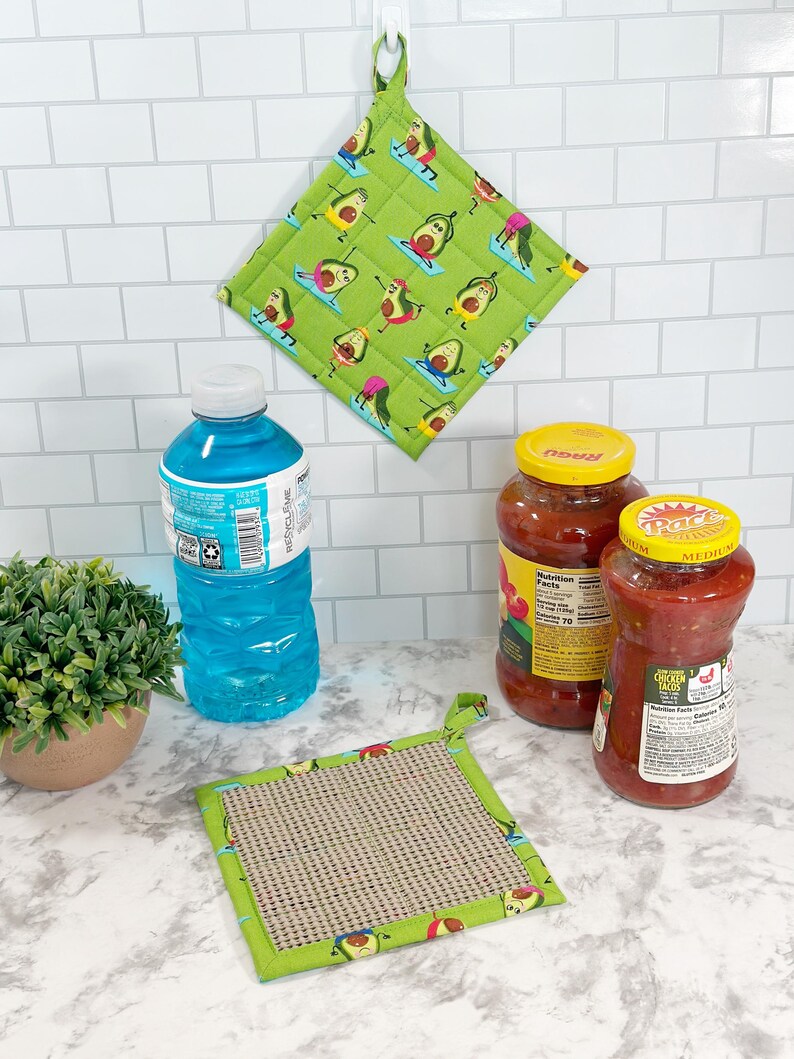 Rubber Grip Jar Opener, Lid Gripper, Avocado Gift, Kitchen Helper