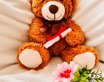 Graduation gift , Customized graduation  gift , Customized teddy bears,