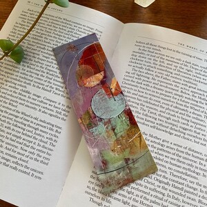 Bookmark, print from my original abstract artwork