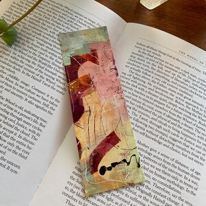 Bookmark, print from my original abstract artwork