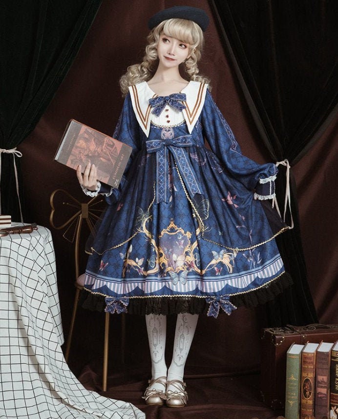 School Uniform Lolita Dress - Etsy
