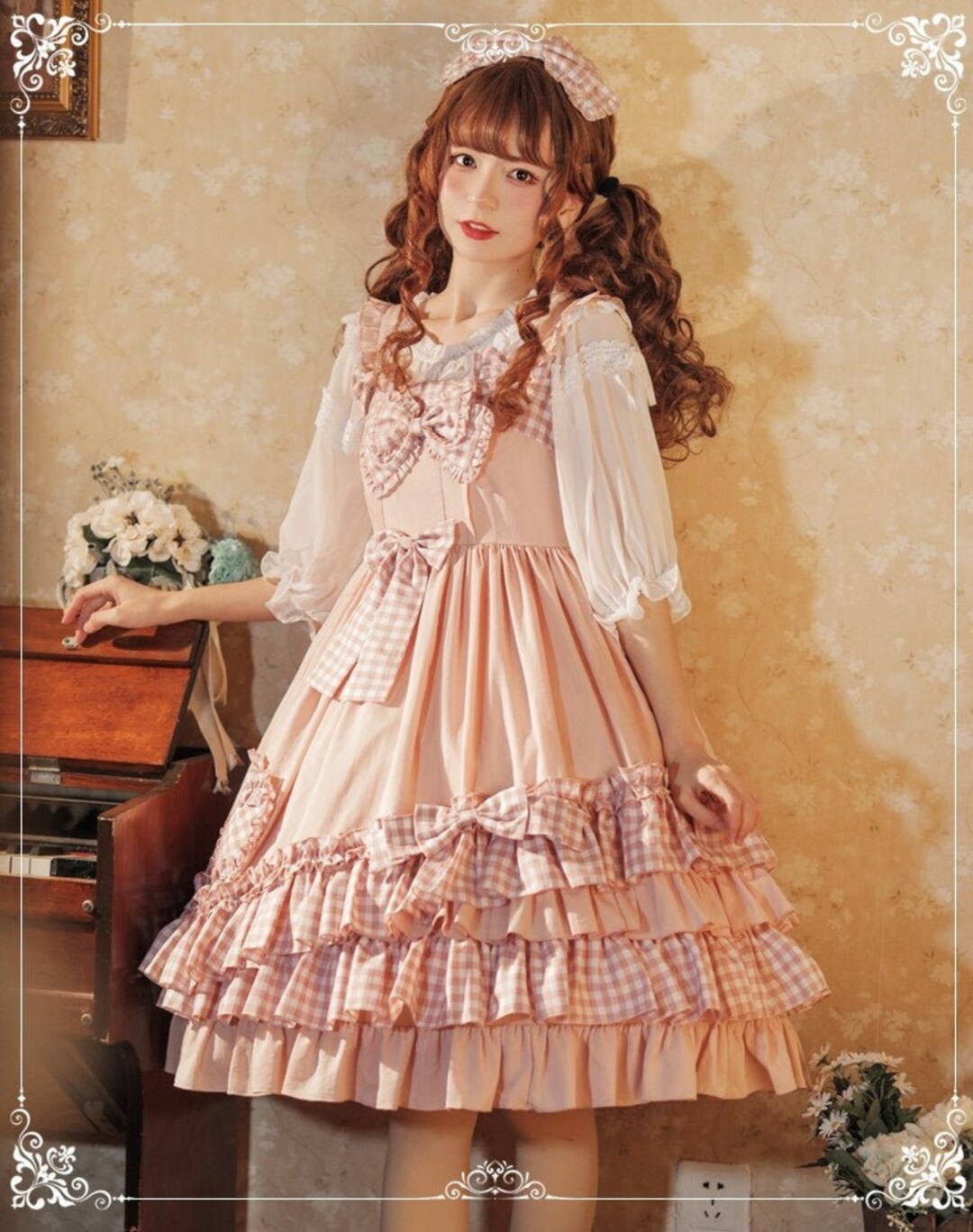 Sweet Heart Lovely Lolita JSK Dress - Etsy 日本