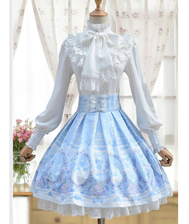Lolita straps chiffon blouse yv42260