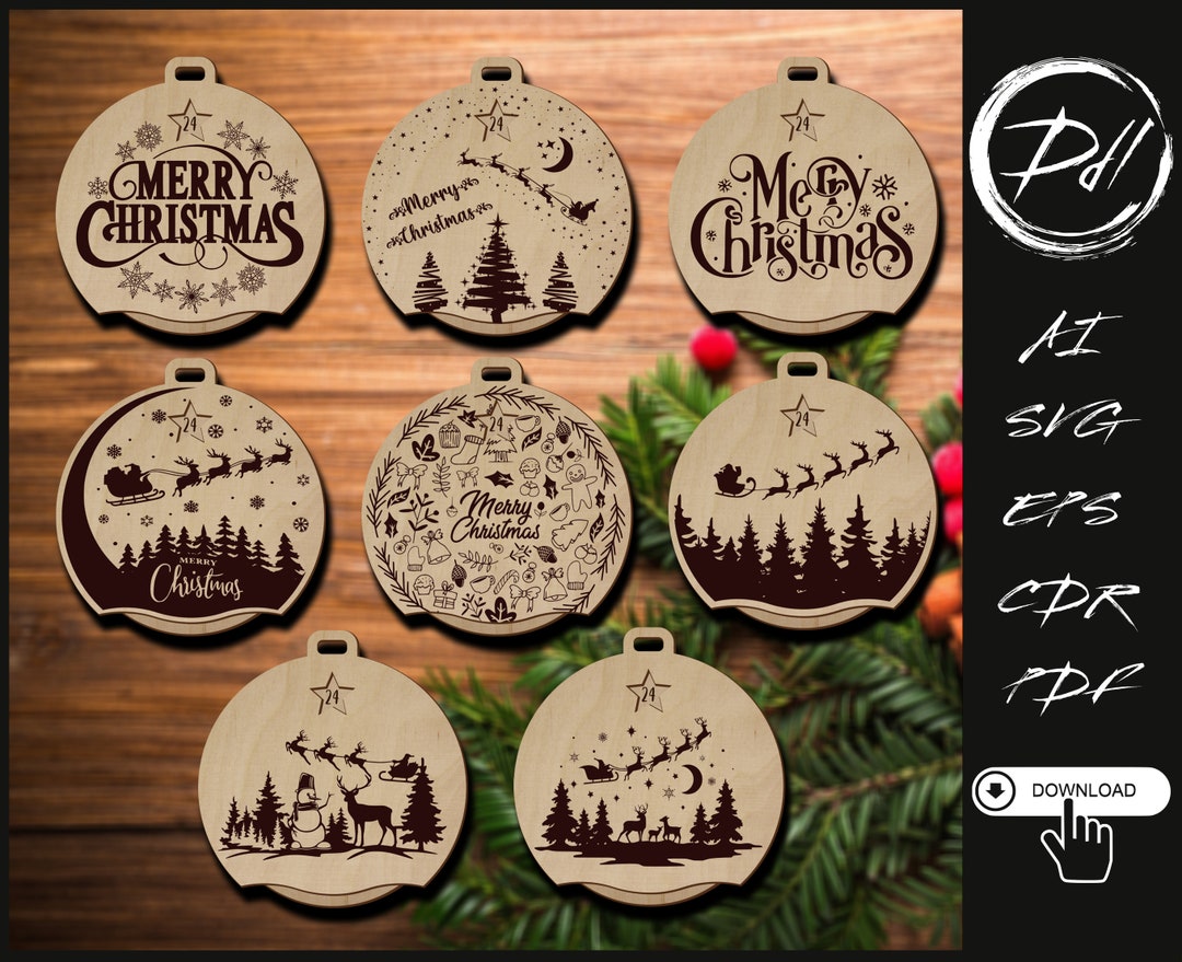 Advent Calendar Ornament Set Of 8 Merry Christmas Ornament Etsy advent-calendar-ornament-set-of-8-merry-christmas-ornament-etsy