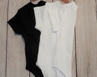 Unisex Bodysuit/Toddler Bodysuit/ Embroidery Blank/ DIY Blank/ HTV Blank/ Boy Bodysuit/Girl Bodysuit