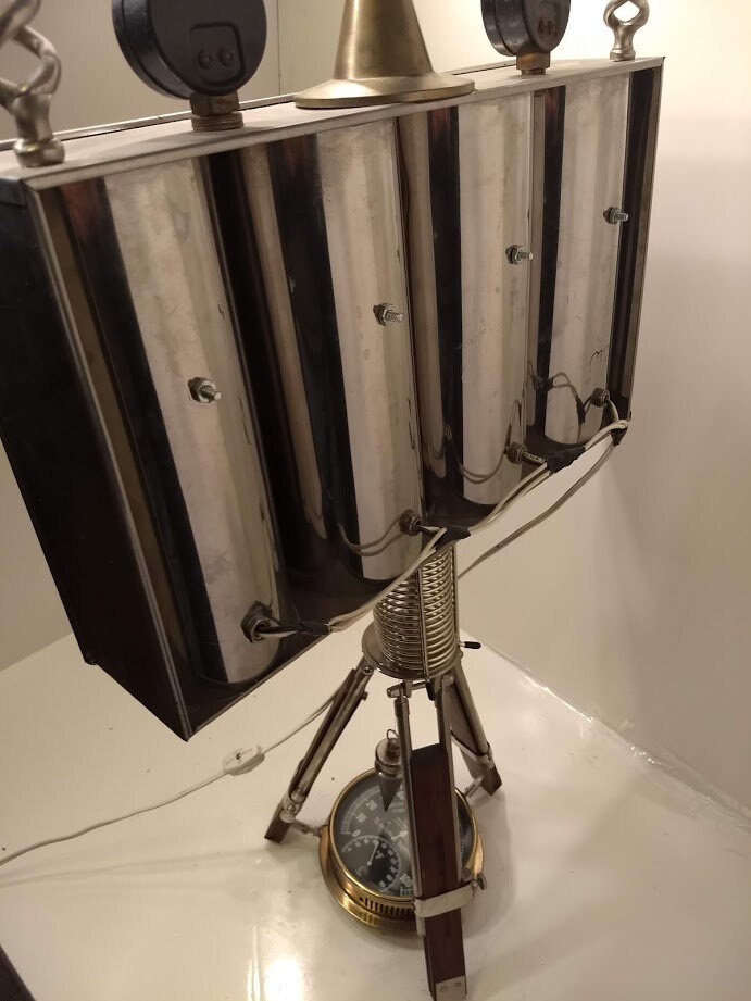 Estilo náutico de lámpara de latón único | Etsy