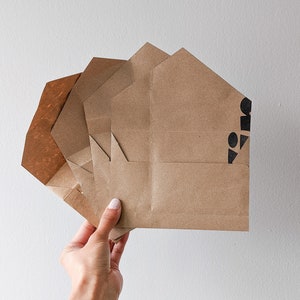 Upcycled Envelopes | stationery, send more mail