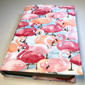 Adjustable fabric Book Cover, personalized Book Sleeve,  Fabric Book Cover, Bible Cover, Planner Cover, embroidered book cover