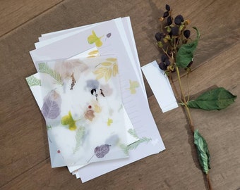 Letter writing set- The autumn of waiting