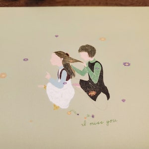 Postcard - I miss you, mom