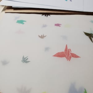 Letter writing set - My wish / transulcent letter writing set