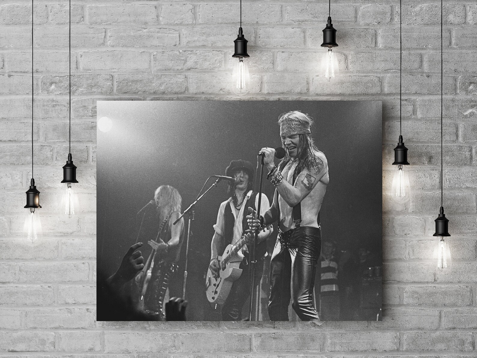 Guns N Roses Premium Canvas Poster Canvas High Quality Wall  Etsy